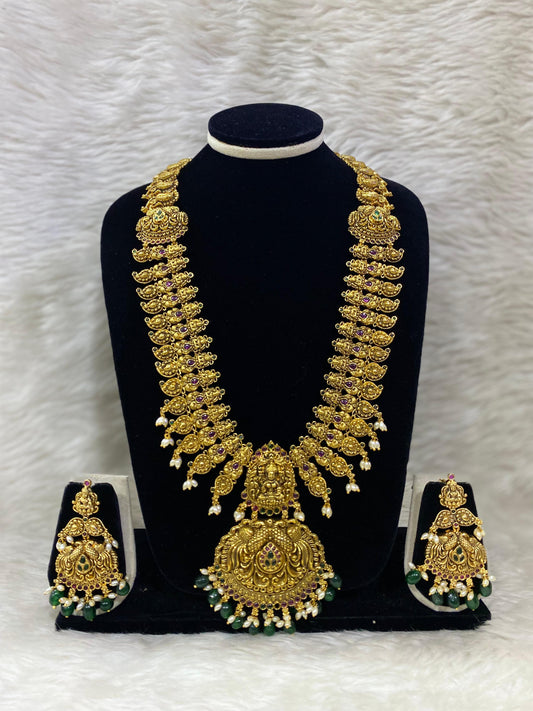 Nakshi Long Necklace Set