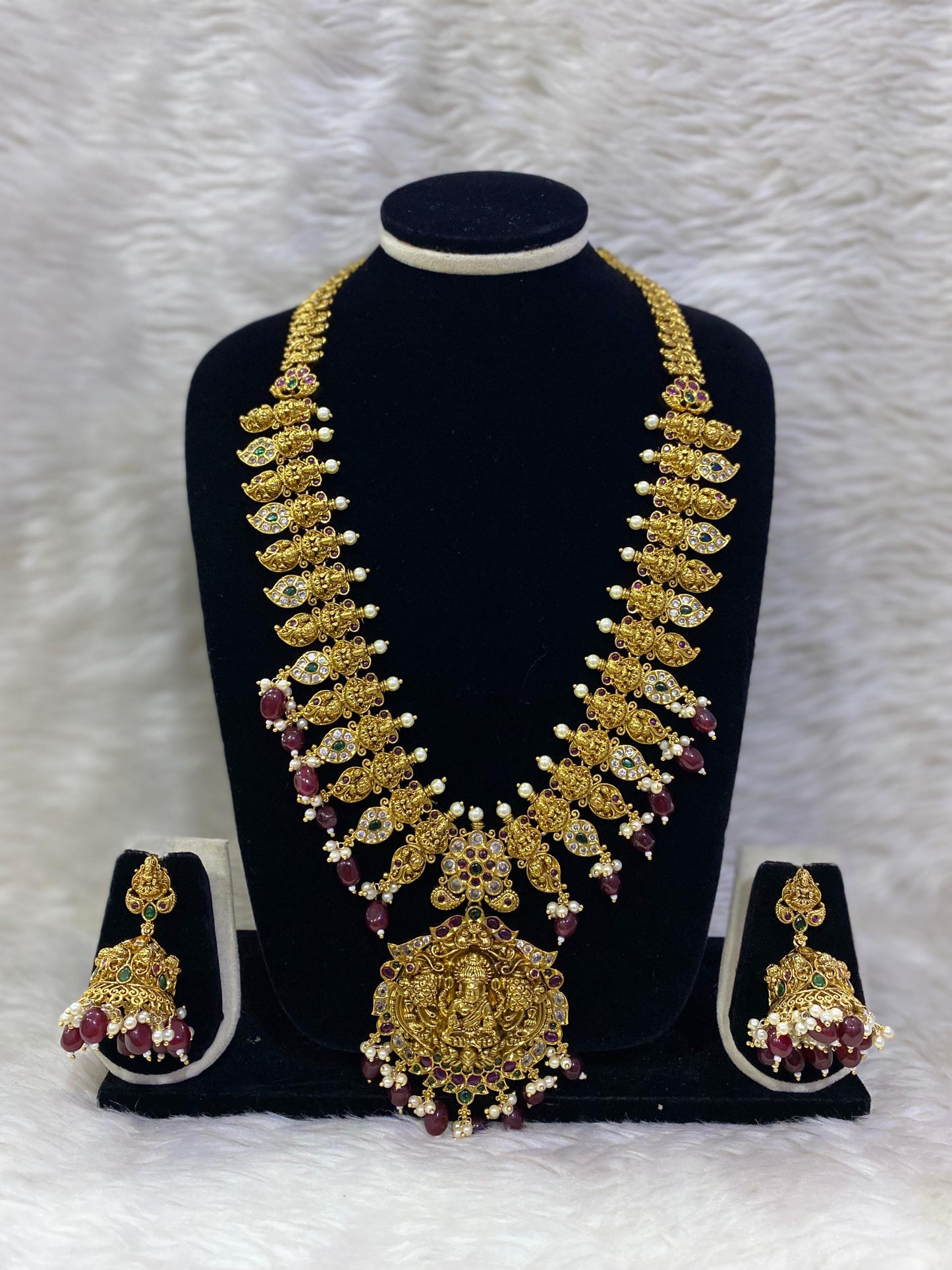 Nakshi Long Necklace Set