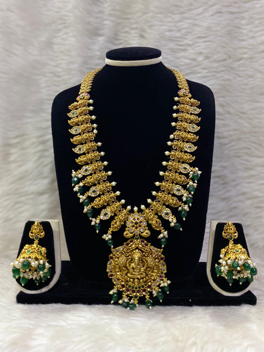 Nakshi Long Necklace Set