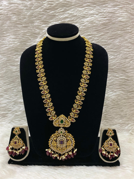 Matt Long Necklace Set