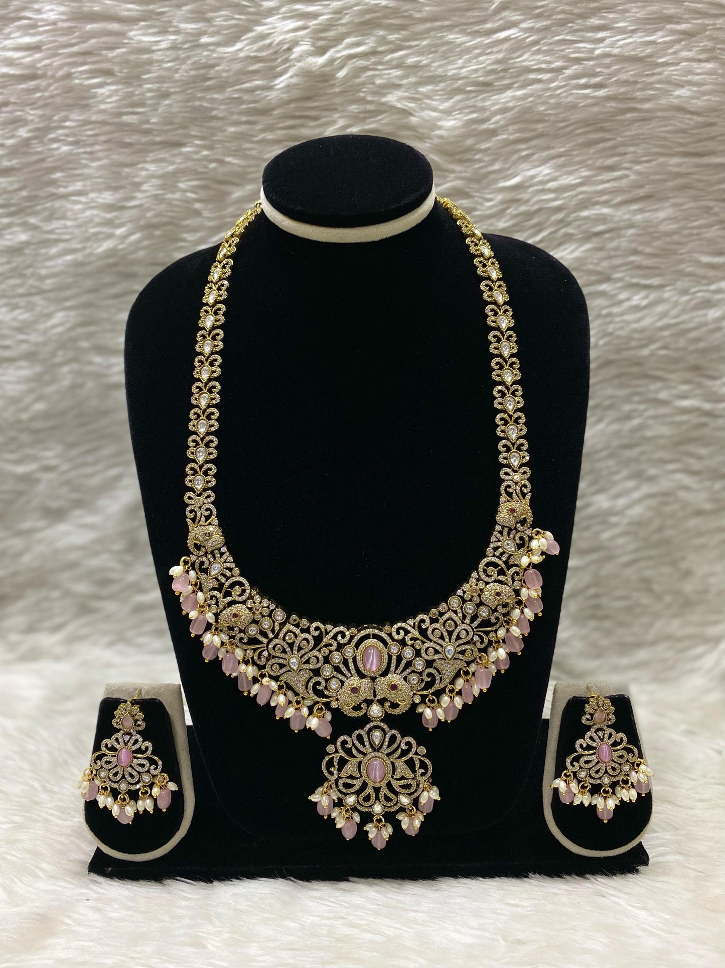 Victorian Long Necklace Set