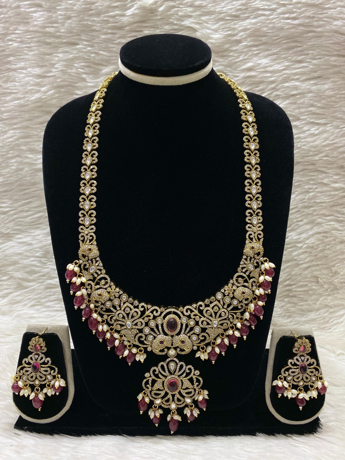 Victorian Long Necklace Set